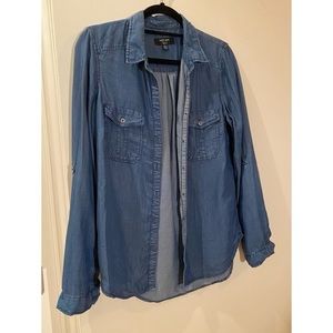 Ever New Denim Button Down